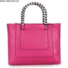 Bvlgari nieuwe handtas Serpenti Ferrari leren tas Fuschia 80381 Bvlgari nieuwe handtas Serpenti Ferrari leren tas Fuschia 80381