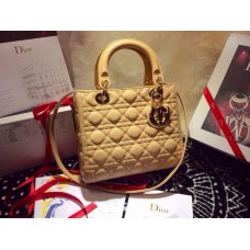 Replica Dior Lady Default Totes handtas in abrikooskleur Replica Dior Lady Default Totes handtas in abrikooskleur