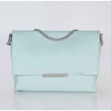 Celine Blade Flap Original leren schoudertas lichtblauw 3078A Celine Blade Flap Original leren schoudertas lichtblauw 3078A