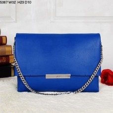 Celine Blade Flap schoudertas van kalfsleer, blauw, model 5367 Celine Blade Flap schoudertas van kalfsleer, blauw, model 5367