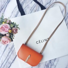 Celine Palmelato clutch met oranje bandje Celine Palmelato clutch met oranje bandje