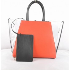 Fendi 2Jours zwarte transparante PVC-tas Fendi 2Jours zwarte transparante PVC-tas