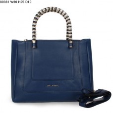 Bvlgari nieuwe handtas Serpenti Ferrari leren tas saffierblauw 80381 Bvlgari nieuwe handtas Serpenti Ferrari leren tas saffierblauw 80381