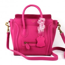 Celine Small Luggage Tote Rose Leather Bags Celine Small Luggage Tote Rose Leather Bags