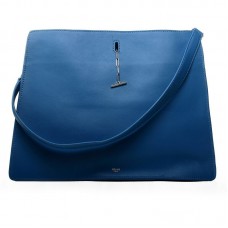 Celine Original leren schoudertas blauw 3355 Celine Original leren schoudertas blauw 3355