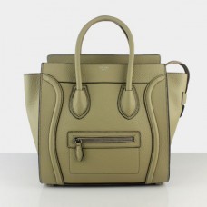 Celine Large Luggage Tote Beige Gray Leather Bag Celine Large Luggage Tote Beige Gray Leather Bag