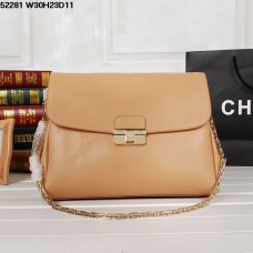 Dior Diorling tas van abrikooskleurig kalfsleer (goudkleurige hardware) 52281 Dior Diorling tas van abrikooskleurig kalfsleer (goudkleurige hardware) 52281