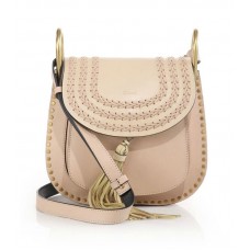Chloe Hudson kleine schoudertas van leer met studs en vlechtwerk Chloe Hudson kleine schoudertas van leer met studs en vlechtwerk