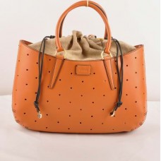 Fendi B Fab Oranje Ferrari Lederen Geperforeerde Tas Grote Handtas Fendi B Fab Oranje Ferrari Lederen Geperforeerde Tas Grote Handtas