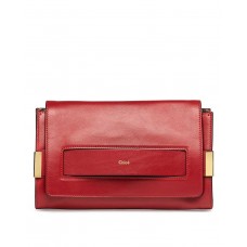 Chloe Elle clutch tas met schouderband, rood Chloe Elle clutch tas met schouderband, rood