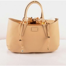 Grote handtas van Fendi B Fab abrikooskleurig Ferrari-leer Grote handtas van Fendi B Fab abrikooskleurig Ferrari-leer