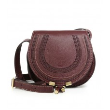 Chloe Marcie kleine crossbodytas in donker fluweel Chloe Marcie kleine crossbodytas in donker fluweel