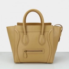 Celine Large Luggage Tote Apricot Leather Bags Celine Large Luggage Tote Apricot Leather Bags