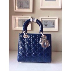 Replica Dior Lady Default Leer Blauw Replica Dior Lady Default Leer Blauw