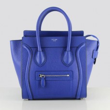 Celine Medium Luggage Tote Neon Blue Tassen Celine Medium Luggage Tote Neon Blue Tassen