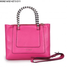 Nieuwe Bvlgari Serpenti handtas van kalfsleer, fuchsia, model 80382 Nieuwe Bvlgari Serpenti handtas van kalfsleer, fuchsia, model 80382