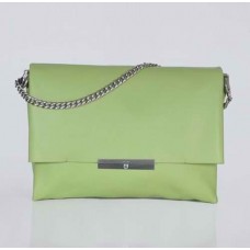 Celine Blade Flap Original leren schoudertas lichtgroen 3078A Celine Blade Flap Original leren schoudertas lichtgroen 3078A