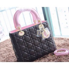 Replica luxe Dior Lady Tote tas van lamsleer Replica luxe Dior Lady Tote tas van lamsleer