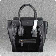 Celine Large Luggage Tote Black Suede Bags Celine Large Luggage Tote Black Suede Bags