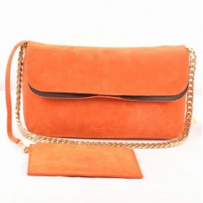 Celine Gourmette Suède Schoudertas Oranje 3078 Celine Gourmette Suède Schoudertas Oranje 3078