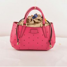 Fendi B Fab Peach Ferrari Leather Perforated Bag Medium Top-handle Bag Fendi B Fab Peach Ferrari Leather Perforated Bag Medium Top-handle Bag
