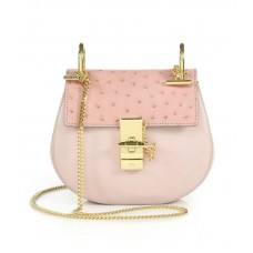 Chloe Drew Mini Crossbodytas van leer met versieringen Chloe Drew Mini Crossbodytas van leer met versieringen