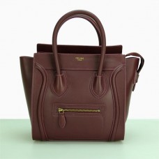 Celine Medium Luggage Tote Wijnrode leren tassen Celine Medium Luggage Tote Wijnrode leren tassen
