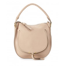 Chloe Marcie leren hobo tas in nude beige Chloe Marcie leren hobo tas in nude beige