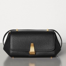 Bottega Veneta Small BV Angle Bag in Black Palmellato Bottega Veneta Small BV Angle Bag in Black Palmellato