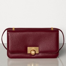 Bottega Veneta BV Classic tas in bordeauxrood leer Bottega Veneta BV Classic tas in bordeauxrood leer