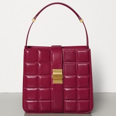 Bottega Veneta gewatteerde Marie-tas van Amaranto-papier kalf Bottega Veneta gewatteerde Marie-tas van Amaranto-papier kalf