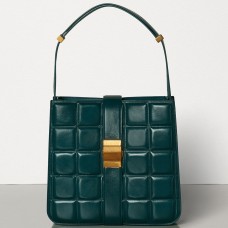 Bottega Veneta gewatteerde Marie-tas in groen kalfsleer. Bottega Veneta gewatteerde Marie-tas in groen kalfsleer.