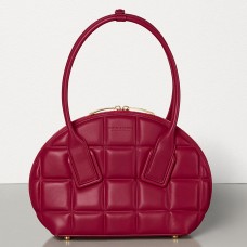Bottega Veneta BV Swoop kleine tas in Amaranto Paper Calf Bottega Veneta BV Swoop kleine tas in Amaranto Paper Calf
