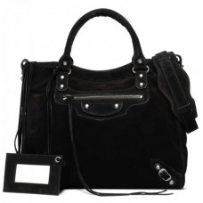 Balenciaga Baby Daim Velo Antraciet/Argente Balenciaga Baby Daim Velo Antraciet/Argente
