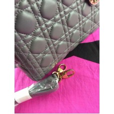 Replica Dior Lady Default leren grijs Replica Dior Lady Default leren grijs