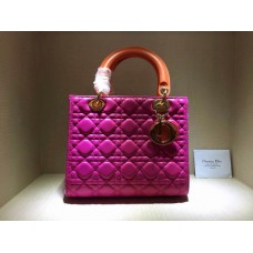 Replica Dior Lady Totes van rood lamsleer Replica Dior Lady Totes van rood lamsleer