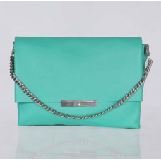 Celine Blade Flap Original leren schoudertas groen 3078A Celine Blade Flap Original leren schoudertas groen 3078A