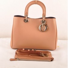 Dior Diorissimo Medium Tas Camel Origineel Leer (Gouden Hardware) 603 Dior Diorissimo Medium Tas Camel Origineel Leer (Gouden Hardware) 603