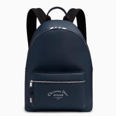 Dior Rider rugzak in marineblauw kalfsleer Dior Rider rugzak in marineblauw kalfsleer