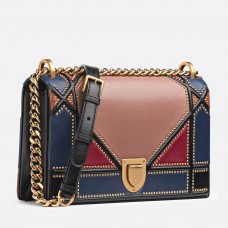 Dior Diorama tas in veelkleurig patchwork Dior Diorama tas in veelkleurig patchwork