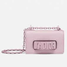 Dior Mini J'Adior tas in roze ultramat kalfsleer Dior Mini J'Adior tas in roze ultramat kalfsleer