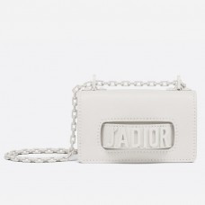 Dior Mini J'Adior tas in wit ultra mat kalfsleer Dior Mini J'Adior tas in wit ultra mat kalfsleer