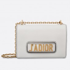 Dior witte J'Adior flap tas van kalfsleer Dior witte J'Adior flap tas van kalfsleer