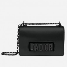 Dior J'Adior Flap Bag in zwart ultra mat kalfsleer Dior J'Adior Flap Bag in zwart ultra mat kalfsleer