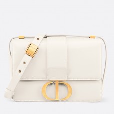 Dior 30 Montaigne schoudertas in wit kalfsleer Dior 30 Montaigne schoudertas in wit kalfsleer