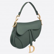 Dior Saddle Bag in Storm Blue generfd kalfsleer Dior Saddle Bag in Storm Blue generfd kalfsleer