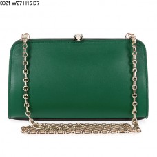 Bvlgari Serpenti Famed clutch groen 3021 Bvlgari Serpenti Famed clutch groen 3021