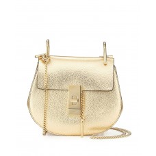 Chloe Drew mini schoudertas goud Chloe Drew mini schoudertas goud