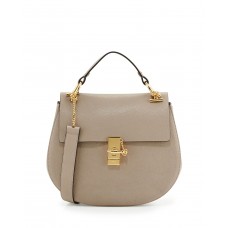 Chloe Drew middelgrote schoudertas met ketting, grijs Chloe Drew middelgrote schoudertas met ketting, grijs
