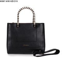 Nieuwe Bvlgari Hand Carry Serpenti Ferrari leren tas, zwart, 80381 Nieuwe Bvlgari Hand Carry Serpenti Ferrari leren tas, zwart, 80381